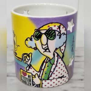 Maxine and dog comical votive candle holder